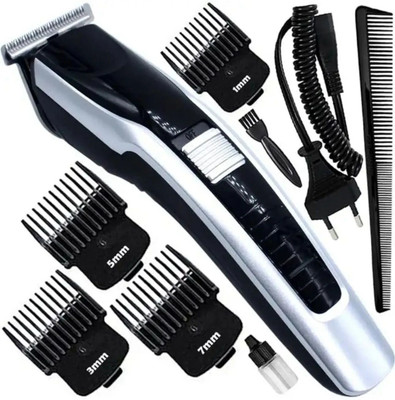 ValueShop Trimmer for MEN/WOMEN Fully Waterproof 120min Fully Waterproof Trimmer 120 min  Runtime 4 Length Settings(Silver, Black)