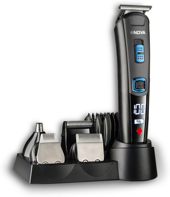 NOVA NG 1153/05 Digital USB Trimmer 160 min  Runtime 20 Length Settings(Multicolor)