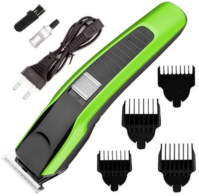 Crostal New Electric Professional Cordless trimmer Shaver for men Fully Waterproof Trimmer 60 min  Runtime 1 Length Settings(Black, Silver)