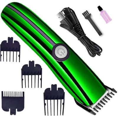 KMI Mini Powerful Electric Hair Clipper Trimmer Styling Haircut With 3 Guide Comb Trimmer 60 min  Runtime 1 Length Settings(Multicolor)