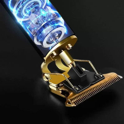 Smars Hair Trimmer-17 Trimmer 120 min  Runtime 4 Length Settings(Gold)