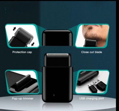 singh Pro hair trimmer and shaver man women daly use rechargeable Trimmer 120 min  Runtime 4 Length Settings(Beige)