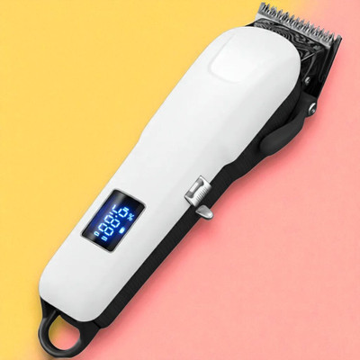 Shamsa X36 Electric Hair Clipper & Beard Trimmer – Cordless, Adjustable, Professional Fully Waterproof Trimmer 240 min  Runtime 4 Length Settings(White)