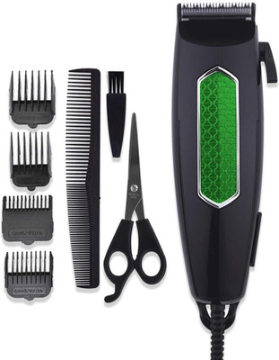 Crostal Adjustable Blade Easy Operation Hair Cutting Machine FOR MEN Trimmer 0 min  Runtime 4 Length Settings(Black, Green, Maroon)