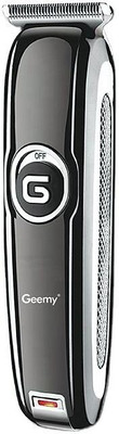 Geemy M- 6050 TRIMMER BLACK Trimmer 45 min  Runtime 4 Length Settings(Black)