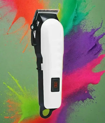 GADGETSGALAXY w1e94 Trimmer 120 min  Runtime 5 Length Settings(White)