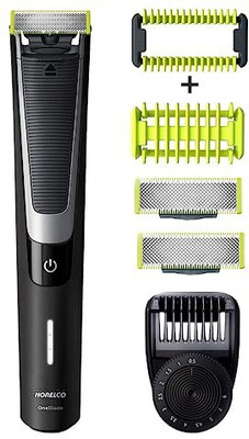 PHILIPS Philips0889 Trimmer 70 min  Runtime 10 Length Settings(Black)