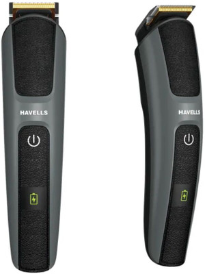 HAVELLS BT8700 Fully Waterproof Trimmer 120 min  Runtime 13 Length Settings(Grey)