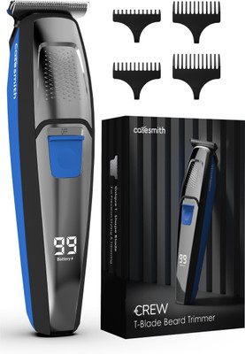 caresmith Rechargeable 2 Hrs Battery Life Mens Beard Trimmer 90 min  Runtime 4 Length Settings(Multicolor)