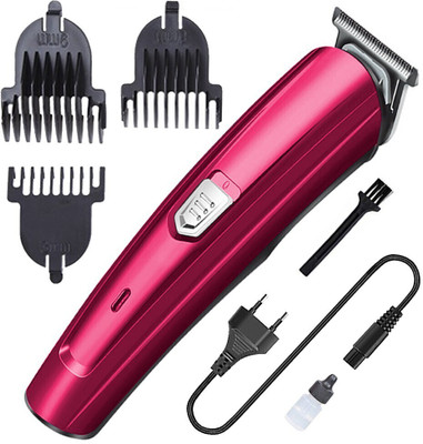 Geemy Powerfull Hair Clipper Trimmer 60 min  Runtime 0 Length Settings(Multicolor)