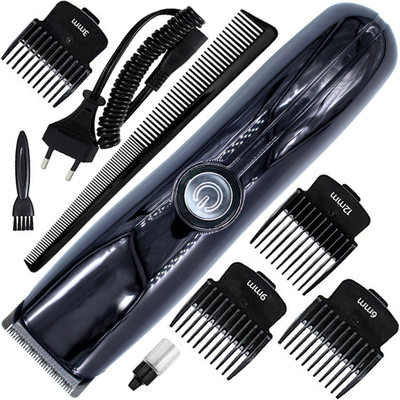 GroomHQ BD New Fast Charging Professional Razor Hair Clipper chargeable Beard Moustache Fully Waterproof Trimmer 120 min  Runtime 8 Length Settings(Multicolor)
