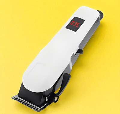 Sagaft X287 Rechargeable Hair Trimmer – Waterproof & Professional Grooming Fully Waterproof Trimmer 244 min  Runtime 4 Length Settings(White)
