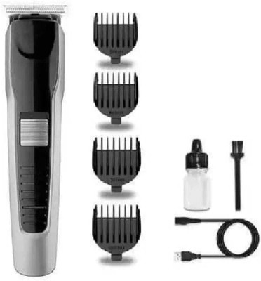 FINARO AT-538 mens Hair Trimmer Fully Waterproof Trimmer 120 min  Runtime 4 Length Settings(Multicolor)