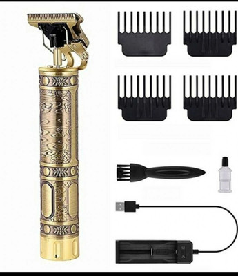 XPLosive Hair Trimmer For Men ,professional Hair Clipper 120 Min.Battery Run Time Trimmer 60 min  Runtime 4 Length Settings(Gold)
