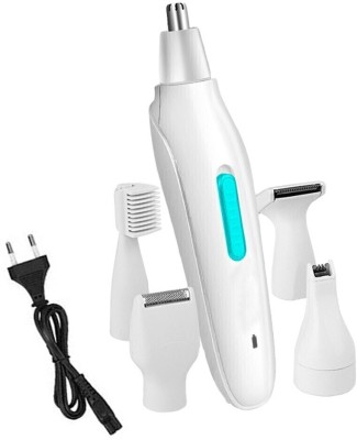 FGSS Hair Removal 5 in 1 Unisex Shavers Set Wireless Epilator Female/Male Shaving Machine Eyebrow Nose Electric Trimmer Razor Device Trimmer 60 min  Runtime 5 Length Settings(Multicolor)