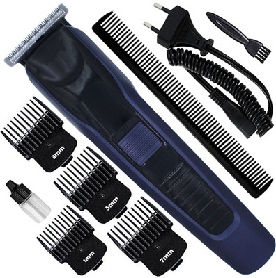 ClipperXpress D8 High Quality Rechargeable Professional Hair Clipper Fully Waterproof Trimmer 120 min  Runtime 8 Length Settings(Multicolor)