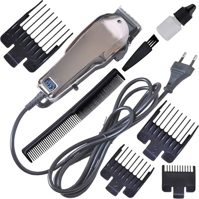 Geemy GM-1030 Trimmer 150 min  Runtime 5 Length Settings(Multicolor)