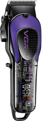 VGR V-692 Professional Hair Clipper, Trimmer 200 min  Runtime 8 Length Settings(Purple, Black)