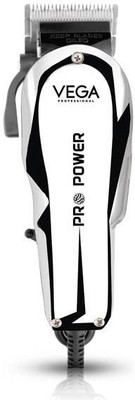 VEGA PROFESSIONAL PRO CORDED -02 CLIPPER Trimmer 0 min  Runtime 6 Length Settings(Steel, Silver)
