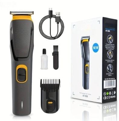 Dazzel Flex Trimmer Men Fully Waterproof Trimmer 90 min  Runtime 1 Length Settings(Black, Yellow)