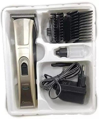 VR Bright Lite GM-657 Fully Waterproof Trimmer 200 min  Runtime 5 Length Settings(Silver)