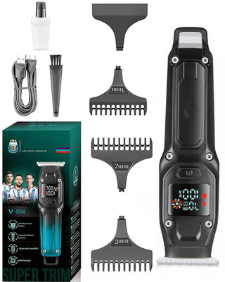 Frinzoo Professional Multi Grooming Small Size Hair Clipper Fully Waterproof Trimmer 104 min  Runtime 3 Length Settings(Black, Green)