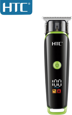 Drake AT-569 Cordless, LCD Smart Display , Two Speed, Magnetic Cover, Hair Clipper/ Trimmer 90 min  Runtime 4 Length Settings(Black)