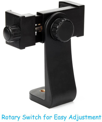 ASTOUND Universal Cell Phone Tripod Mount Adapter Tripod Mount-43RF Tripod Bracket(Black, Supports Up to 1000 g)