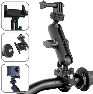 RETRACK Handlebar Jaw Clamp Camera Mount(Black)