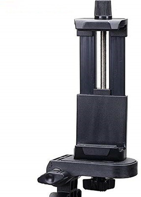 subton Mobile Clip Holder Bracket Mount for Tripod Stand Tripod Bracket(Black, Supports Up to 3000 g)