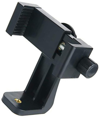 MOOZMOB 360 Degree Rotating Universal Tripod Mobile Mount Adapter Mobile Clip Holder for Tripod Clamp, Tripod, Tripod Bracket, Tripod Ball Head, Tripod Kit, Monopod, Monopod Kit(Black, Supports Up to 1500 g) MOOZMOB 360 Degree Rotating Universal Tripod Mobile Mount Adapter Mobile Clip Holder for Tripod Clamp, Tripod, Tripod Bracket, Tripod Ball Head, Tripod Kit, Monopod, Monopod Kit(Black, Supports Up to 1500 g)