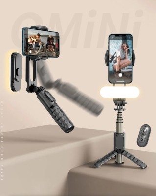ASTOUND Professional Gimbal Stabilizer for Smartphone-Black Tripod Kit(Black, Supports Up to 500 g)