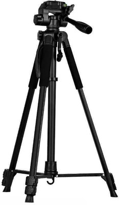 Flipkart SmartBuy 64inch Portable Tripod stand with Carry bag for DSLR Camera Mobile smartphone Tripod Kit(Black, Supports Up to 3000 g)