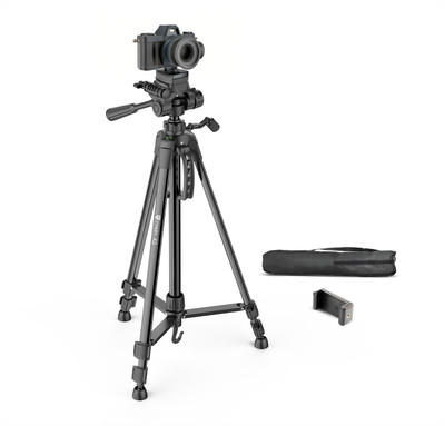Tygot X2 Professional 60 Inch (150CM) Tripod for DSLR, Camera Tripod Kit(Black, Supports Up to 5000 g)