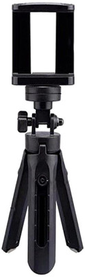 ASTOUND Mini Adjustable Camera Stand Holder with Universal Clip Tripod Kit(Black, Supports Up to 500 g)