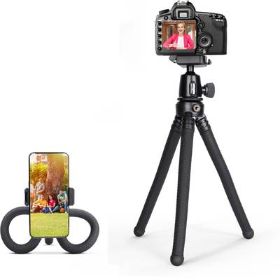DIGITEK DTR 320 FT Flexible Mini Tripod with Phone Mount for Action Camera DSLR & Mobile Tripod