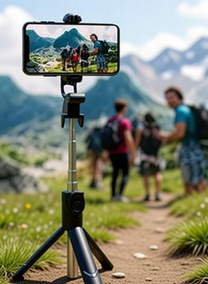 JECOOL MINI TRIPOD Tripod(Black, Supports Up to 350 g)
