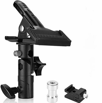 MILLETS Stand Holder Light Stand Bracket Mount Umbrella Bracket Photography Tripod(Black, Supports Up to 1500 g)