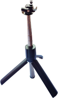 Nist Tripod And Selfie Stick Tripod(Black, Supports Up to 350 g)