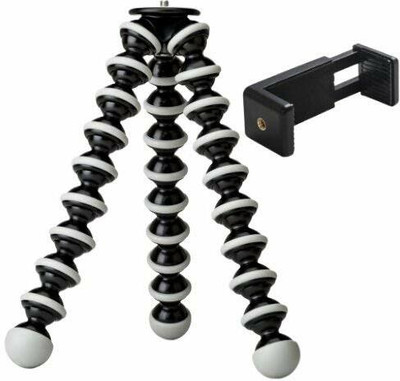 POZUB PZ-GOL234 Buy Gorilla 34CM Camera Tripod Selfie Adjustable Rotatable And Flexible with 360 Degree Mobile & Camera Holder |Stand Mobile Smartphone And Camera Stand ,Bracket Live Broadcast stand Making Self Video Multi-Use Selfie Stick Desktop Online Course Video Recording Special Design for Str
