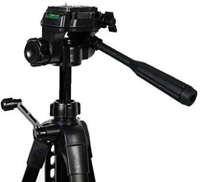 PHOTOHOUSE Lightweight Tripod (Maximum Load up to 5kg), 5.57 Feet Tall for Digital SLR Tripod(Black, Supports Up to 5000 g)