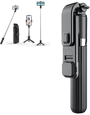 MOODY 3 in 1 Tripod Stand with insufficient light Turn on light mode Tripod Tripod(Black, Supports Up to 400 g)