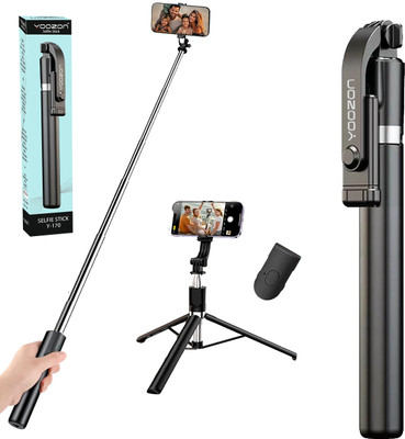 HIFY Yoozon Selfie Stick Tripod, Monopod(67 inch, Wireless Blutooth remote, Supports Up to 400 g)