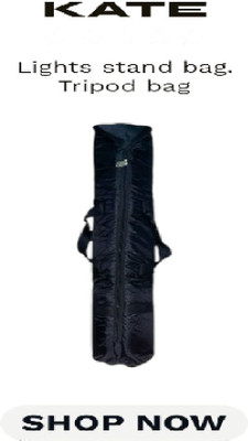 Kate 7X9 TRIPOD LIGHT STAND CARRY BAG  Camera Bag(Black)