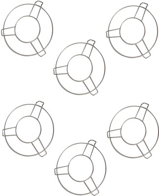 LMR3 HOT POT STAND,COOKER JALI,STEAMER RING GLOSSY Trivet (Pack of 6)) GLOSSY Trivet(Pack of 6)