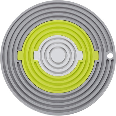openZest 3 in 1 Multi Size Heat Resistant Round Trivets Hot Pots, Dishes, Bowls, Cups Round Trivet(Pack of 1)