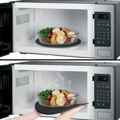 ADMONITION Black Silicon Kitchen Linen Set(Pack of 4)