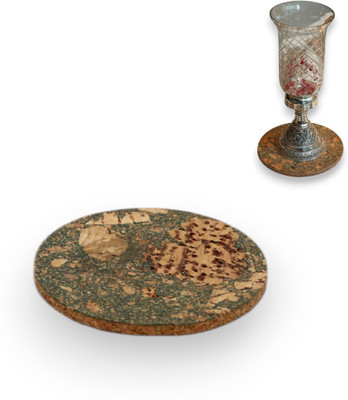 Stacpro Round Cork Coaster Set(Pack of 12)