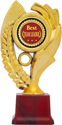 AARK INDIA best TEAM LEADER,competition winner target completed/corporate (PC002778) Trophy(8.5 inch)