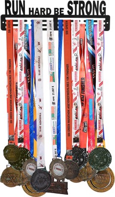 SEHAZ ARTWORKS Run Hard Metal Medal Hanger-Set-Of-1 Medal(Medium)